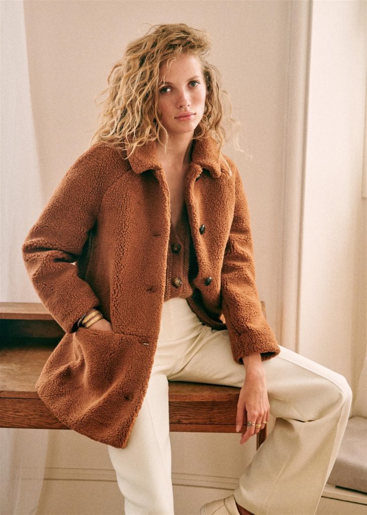 Sezane teddy coat Clearance