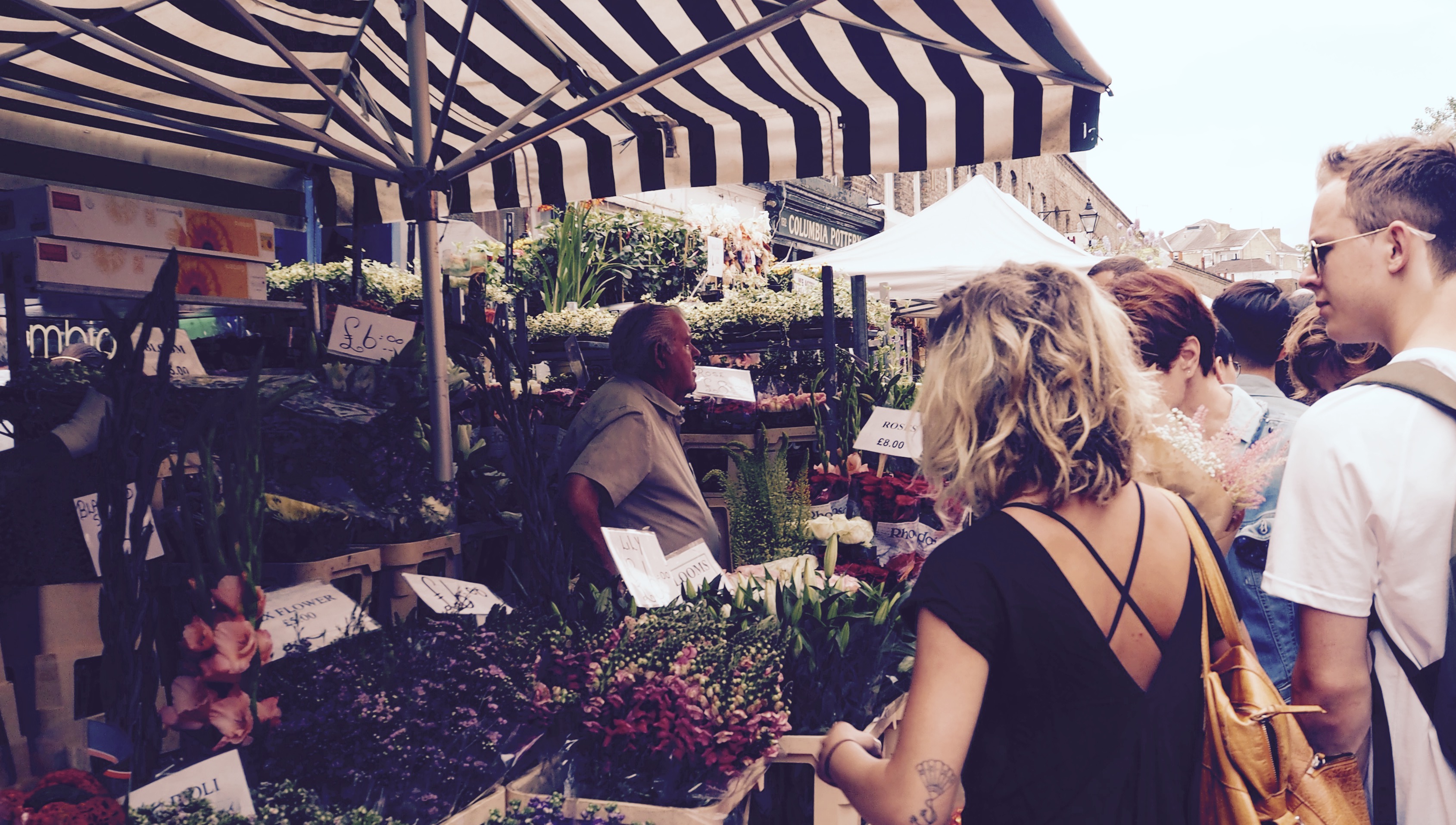 Tiny Trail: Columbia Road Flower Market and Victoria Park