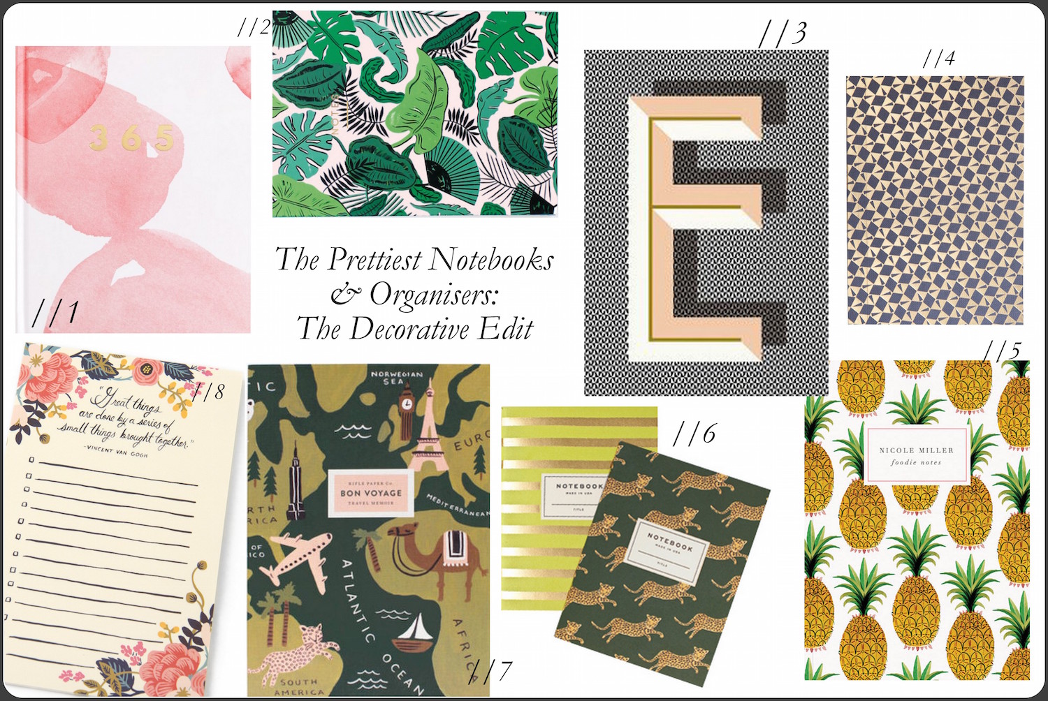 Friday Finds: The Pretty Notebook & Organiser Edit