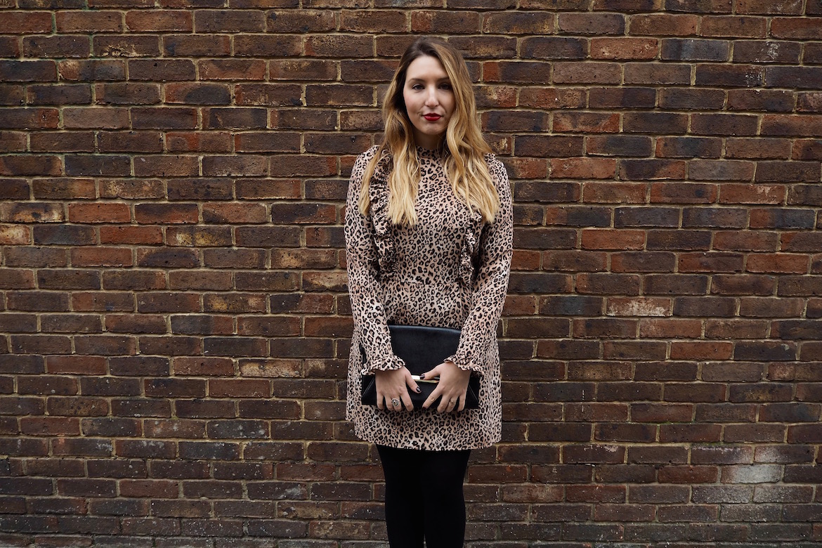 My Kind of Fancy: A Leopard Print Ruffle Dress