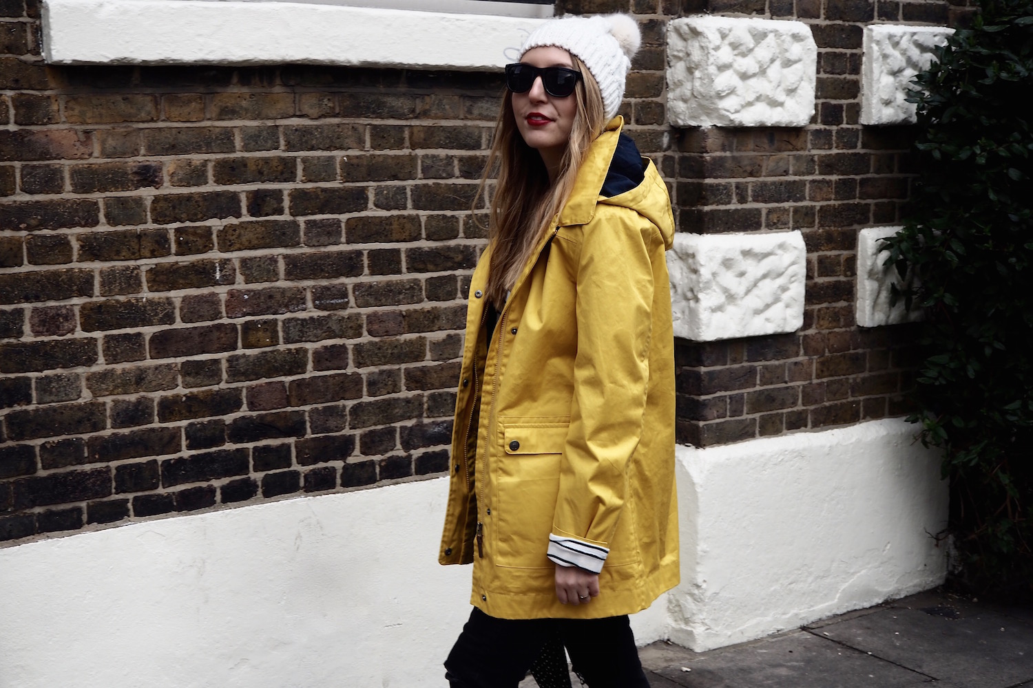 Spring Showers // Yellow Raincoat