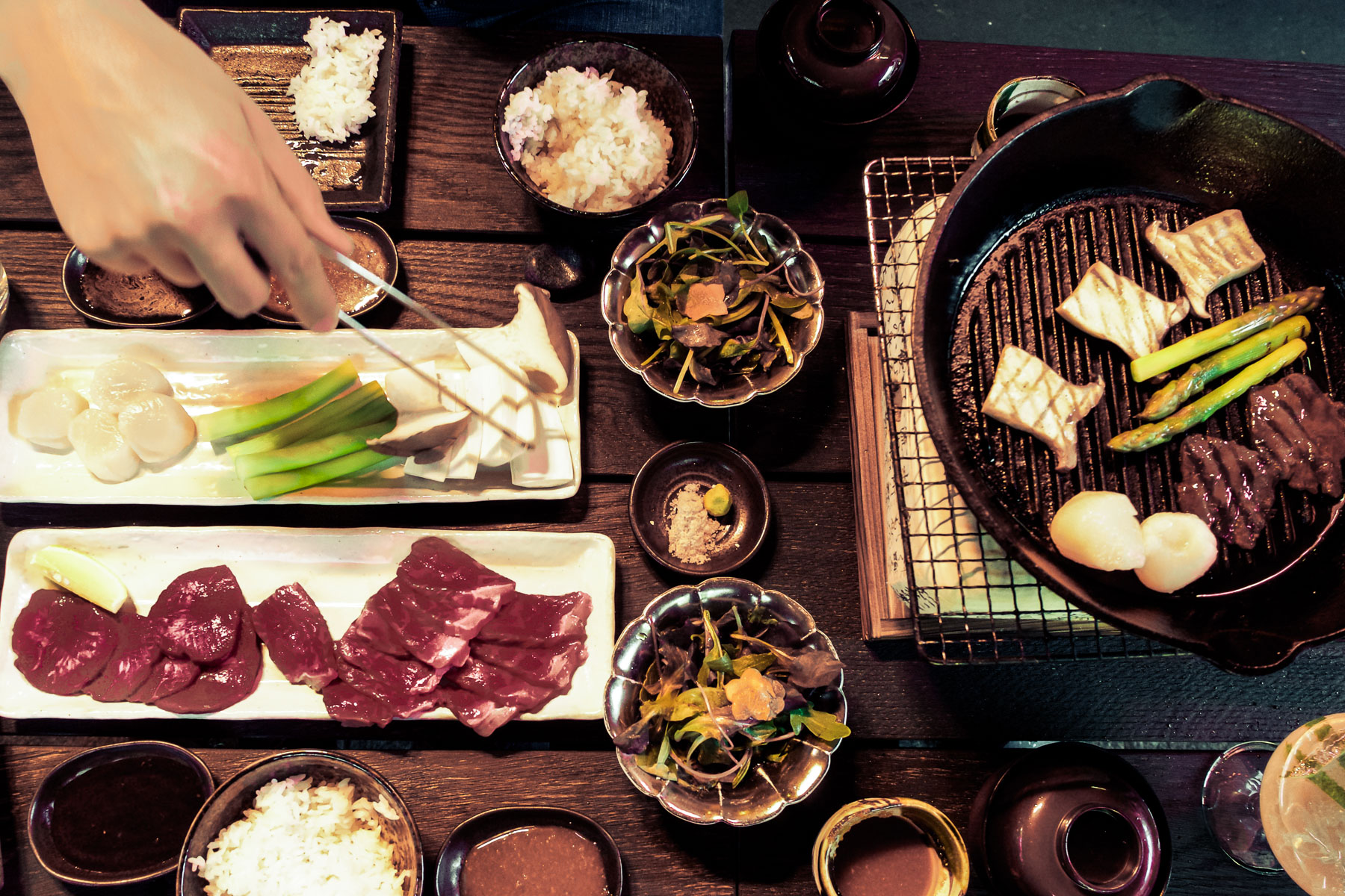 Japanese Barbecue at Sakagura, Mayfair