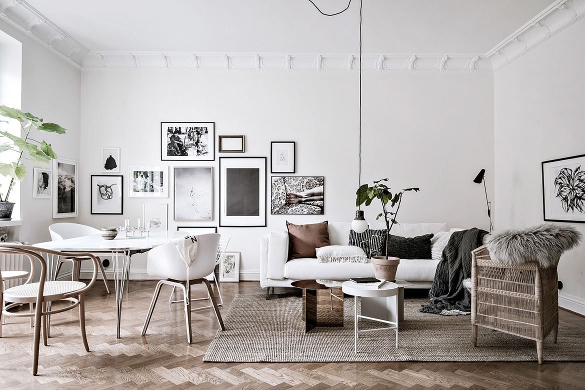 Interiors Inspiration: Scandehemian Style