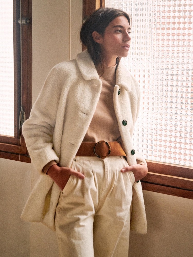 Manteau isee sezane best sale