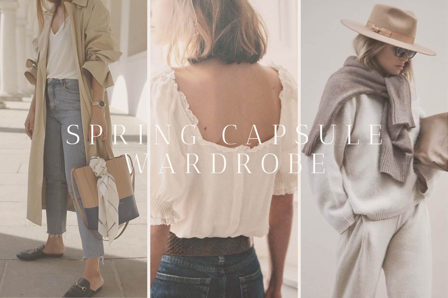 The (Mostly) Sustainable Spring Capsule Wardrobe